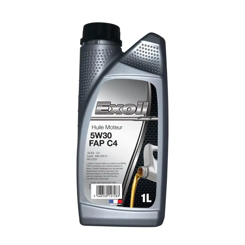 HUILE MOTEUR DIFRAMA EXOIL 5W30 FAP C4 RENAULT