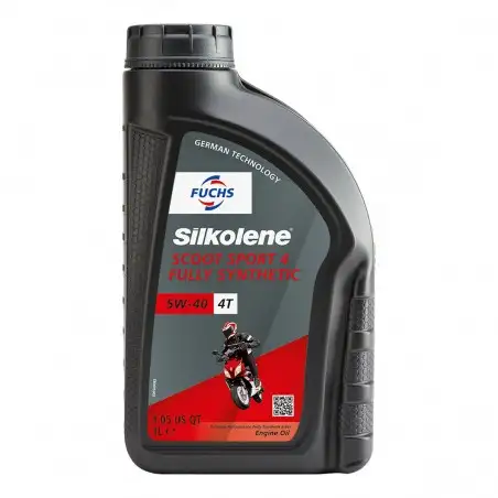 Huile moteur Silkolene Scoot Sport 4 5W40