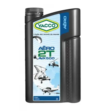 HUILE AVIATION YACCO AVX 500 2T