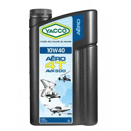 HUILE AVIATION YACCO AVX 500 4T 10W40