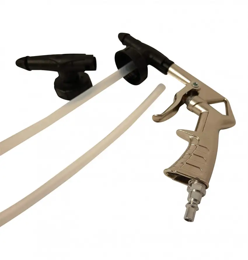 PISTOLET D'APPLICATION INP QUALITY POUR SOUS-COUCHE AVEC 2 BUSES JETABLES