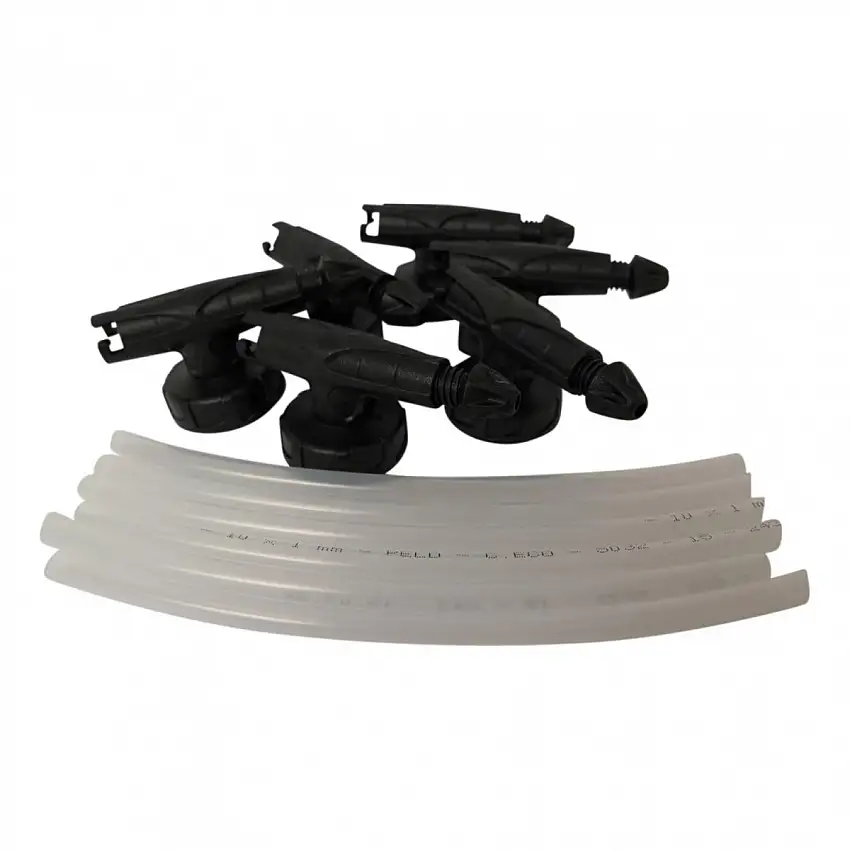 BUSES JETABLES INP QUALITY POUR PISTOLET D'APPLICATION D'UNDERCOATING, LOT DE 6