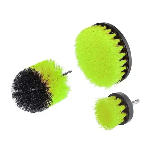 Jeu de brosses pour perceuse, 3 pcs.