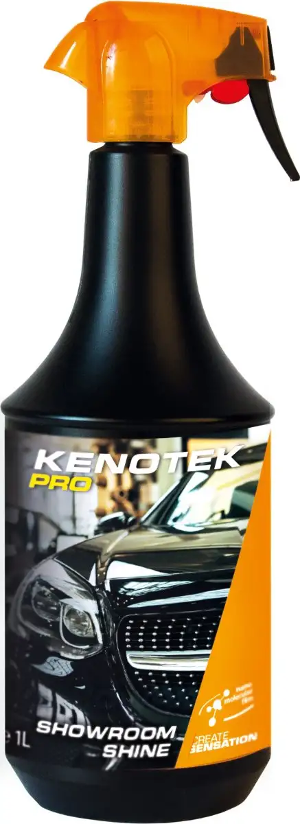 KENOTEK SHOWROOM SHINE 1L CIRE EN SPRAY RAPIDE POUR UNE BRILLANCE PROFONDE