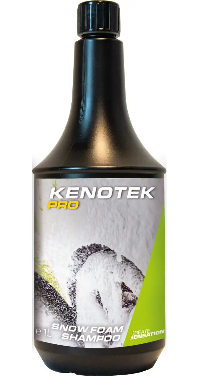 KENOTEK SNOW FOAM SHAMPOO 1L - SHAMPOING MOUSSANT PH NEUTRE AU PARFUM DE POMME VERTE