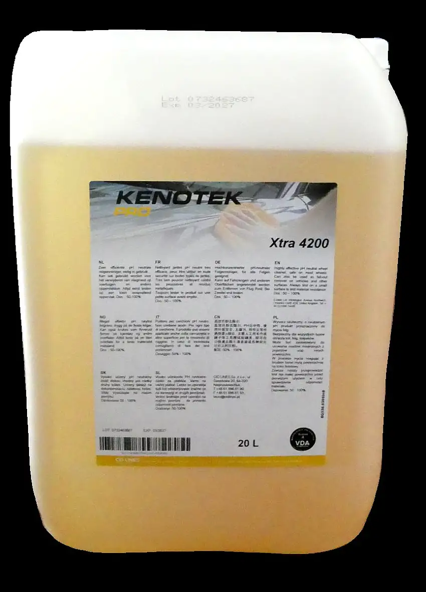 KENOTEK XTRA 4200 NETTOYANT JANTES PH NEUTRE 20L