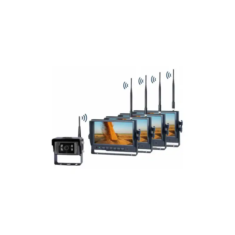Kit Vidéo Sans Fil Multiples Machines - Caméra Vision Nocturne IP69K