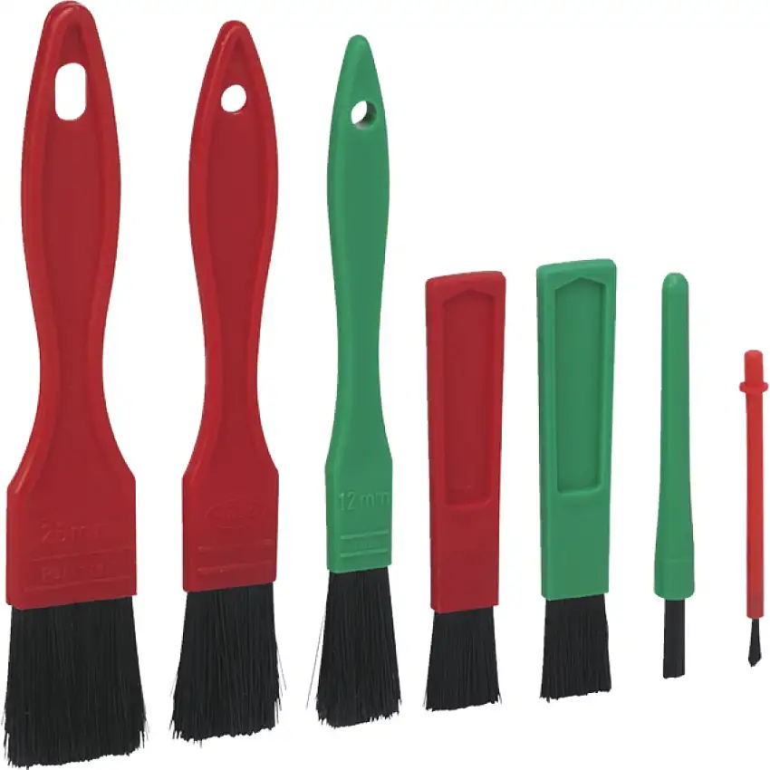 VIKAN SET DE PINCEAUX 7 PIèCES POUR UN NETTOYAGE PRéCIS DE LA VOITURE