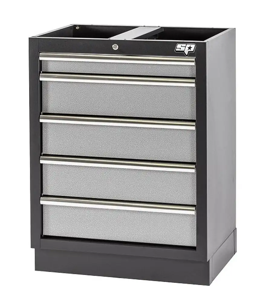 ARMOIRE à TIROIRS SP TOOLS AVEC 5 TIROIRS ET FERMETURE DOUCE