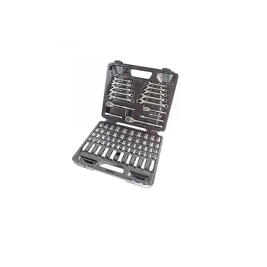 Coffret de douilles 3 en 1 LASER AND TOOLS 1/4", 3/8", 1/2" 89 pièces