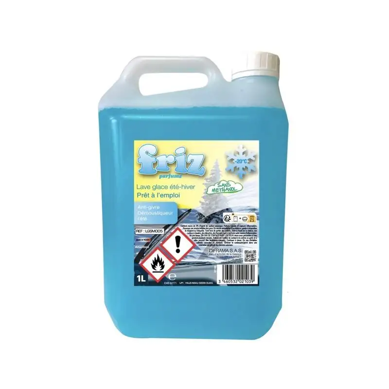 LAVE GLACE DIFRAMA FRIZ -20°C SANS MÉTHANOL