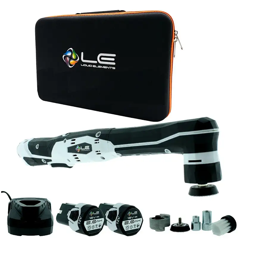 LIQUID ELEMENTS A1000 V4 MINI POLISSEUSE SANS FIL Ø40MM AVEC 2 BATTERIES