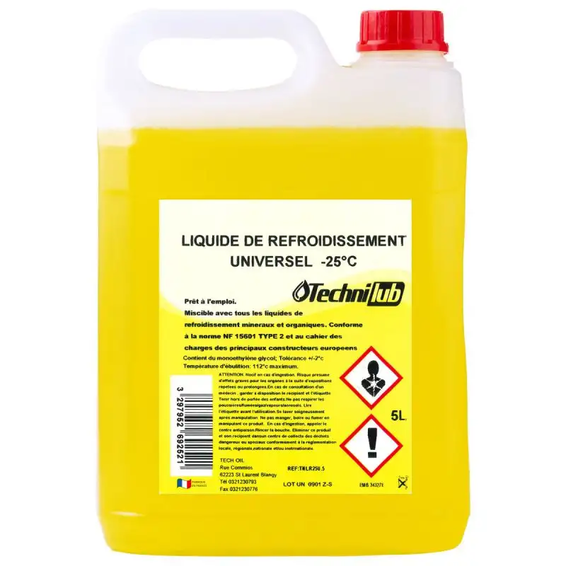 LIQUIDE DE REFROIDISSEMENT TECHNILUB LR -25 UNIVERSEL