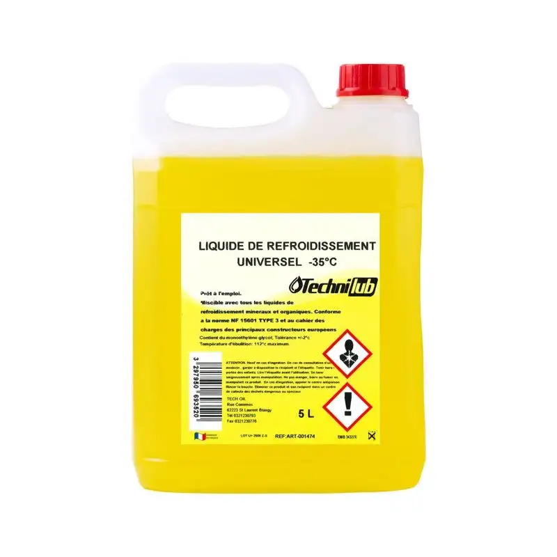 LIQUIDE DE REFROIDISSEMENT TECHNILUB LR -35 UNIVERSEL