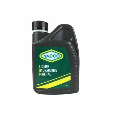 LIQUIDE HYDRAULIQUE YACCO LIQUIDE HYDRAULIQUE MINERAL