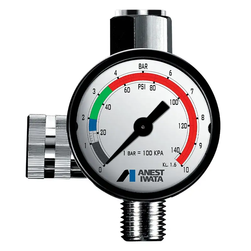 Manomètre de pression d'air - Impact Controller 2 - ANEST IWATA