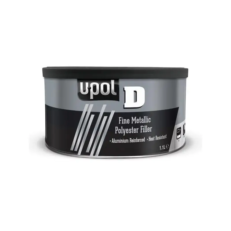 Mastic aluminium 2K gris argenté 1,1 litre - UPOL