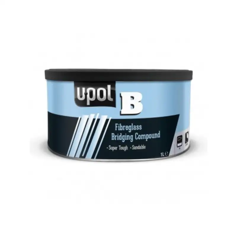 Mastic fibre de verre longue jaune 2K 900 ml - UPOL