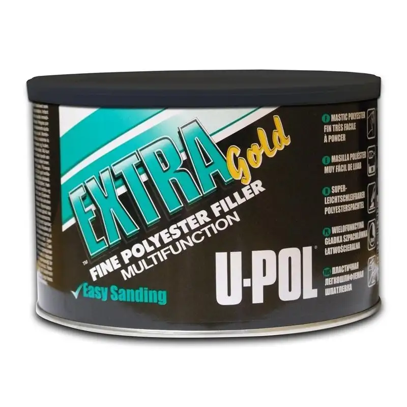 Mastic polyester multi fonction fin 2K crème 1,1 litre - UPOL