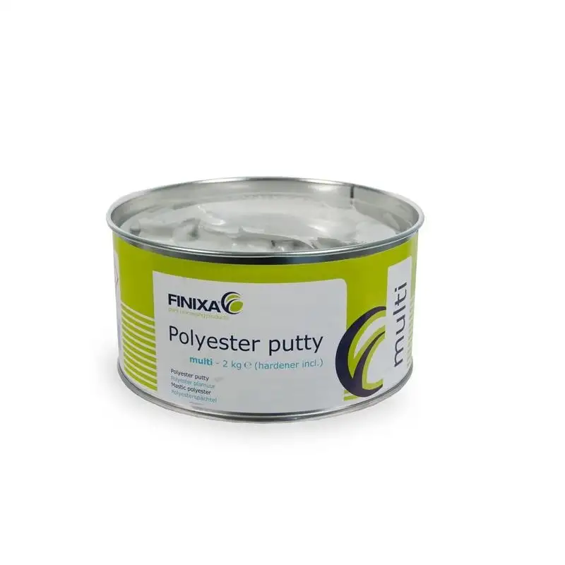 Mastic polyester universel 2K avec durcisseur - Blanc cassé - FINIXA