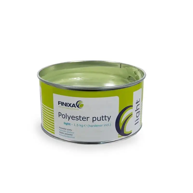 Mastic polyester universel léger 2K avec durcisseur - Vert - FINIXA