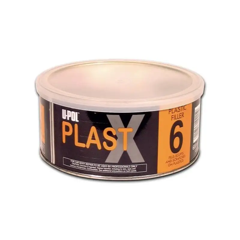 Mastic plastique noir 2K très flexible 600ml - UPOL