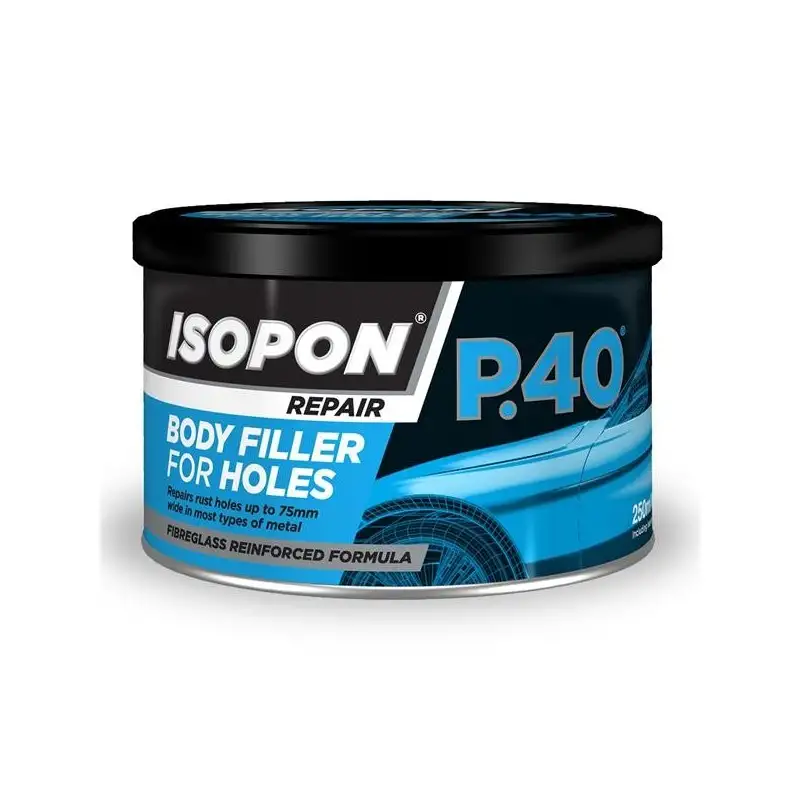 Mastic renforcé de fibres de verre 2K beige 250 ml - UPOL