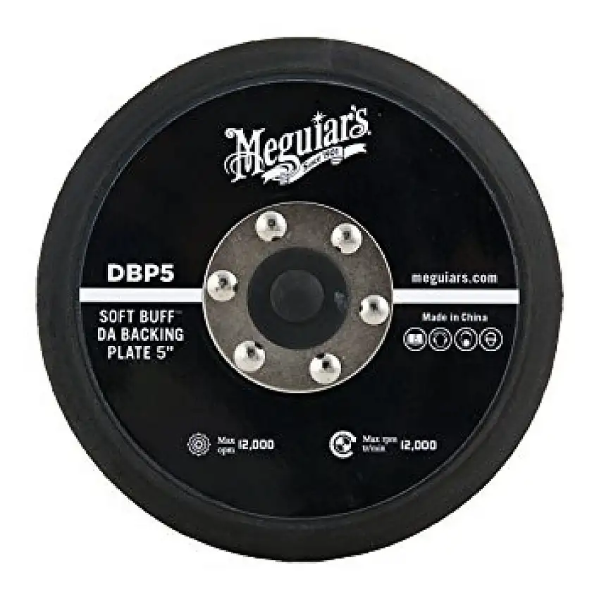 PLATEAU DE SUPPORT MEGUIAR'S 5 POUCES AVEC INDICATEUR DE ROTATION