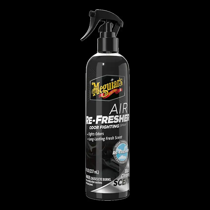 MEGUIAR'S BLACK CHROME AIR RE-FRESHER SPRAY 237ML