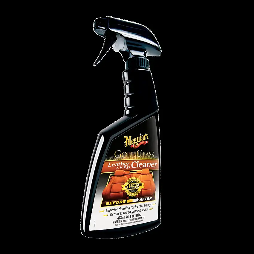 MEGUIARS GOLD CLASS LEATHER & VINYL CLEANER 473ML - NETTOYANT DOUX ET EFFICACE POUR CUIR ET VINYLE
