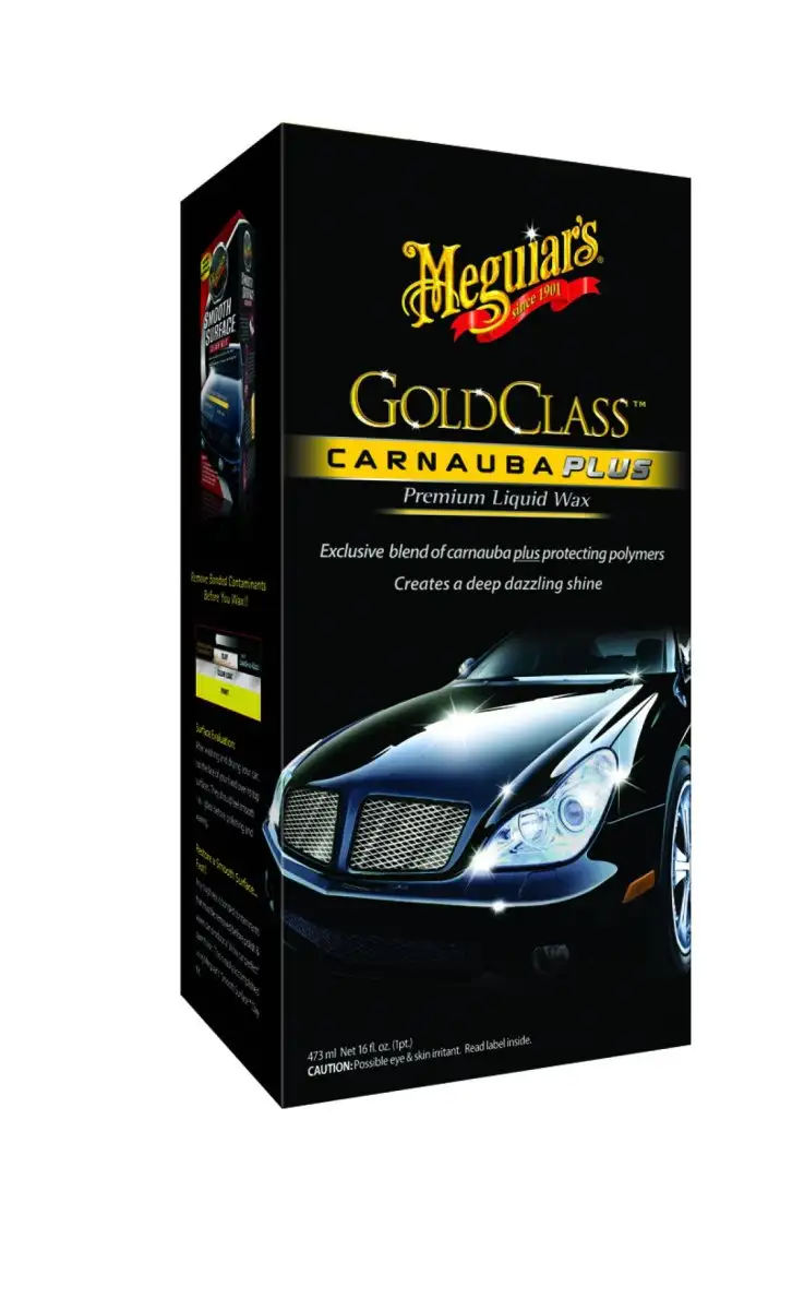 MEGUIARS GOLD CLASS CIRE LIQUIDE POUR VOITURE 473ML POUR UNE BRILLANCE PROFONDE ET UNE PROTECTION LONGUE DURéE