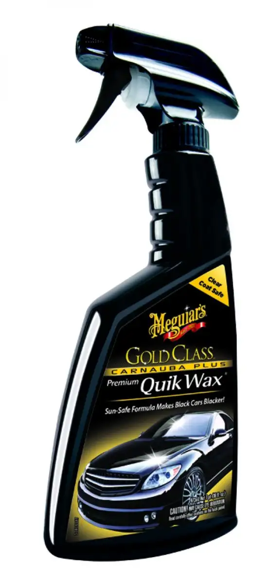MEGUIARS GOLD CLASS QUICK WAX 473ML POUR UNE BRILLANCE PROFONDE