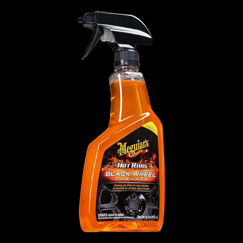 MEGUIAR'S HOT RIMS BLACK WHEEL CLEANER 709ML POUR JANTES NOIRES