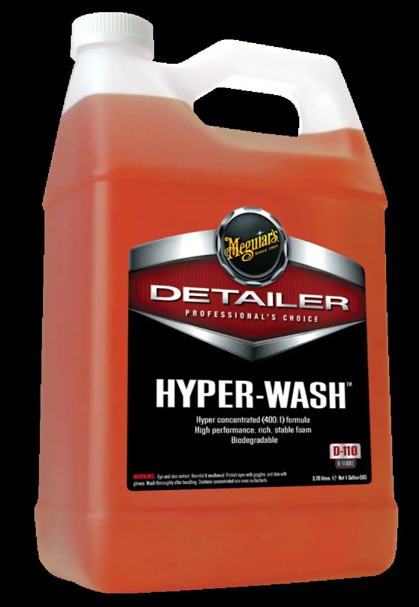 MEGUIAR'S HYPER WASH D110 3780ML - SHAMPOING AUTO HYPER-CONCENTRé
