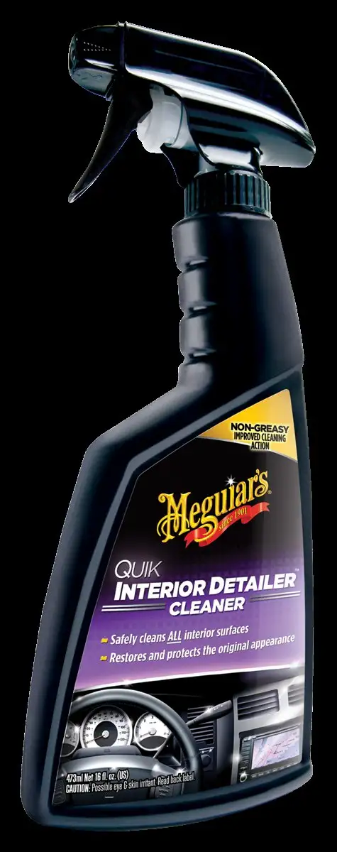 MEGUIAR'S QUIK INTERIOR DETAILER CLEANER 473ML - NETTOYAGE INTéRIEUR RAPIDE ET SûR