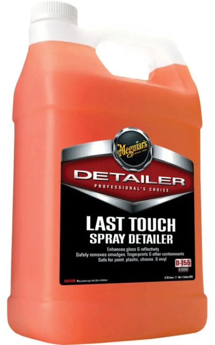 MEGUIAR'S LAST TOUCH SPRAY DETAILER D155 3780ML POUR UNE BRILLANCE PROFONDE