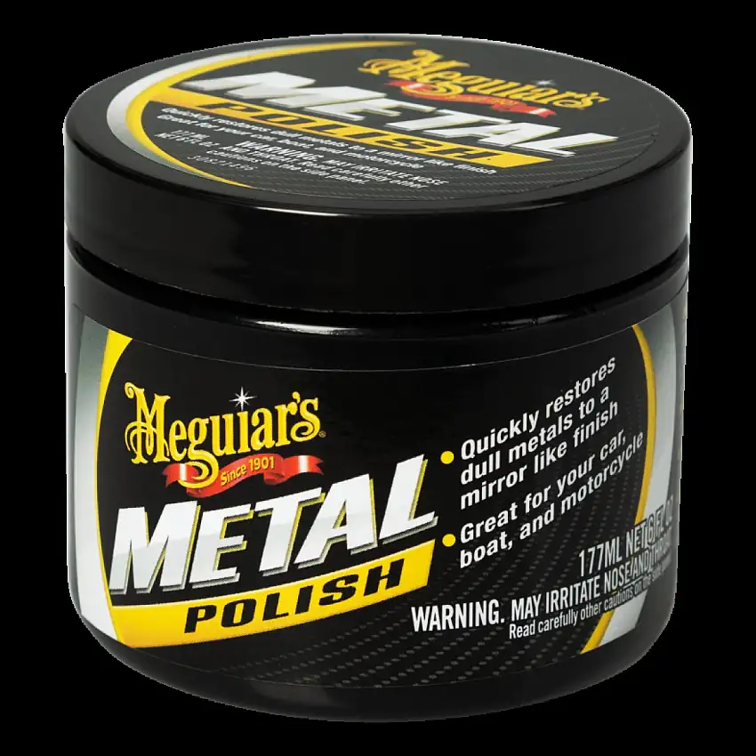 MEGUIARS METAL POLISH 170G POUR MéTAUX NON VERNIS