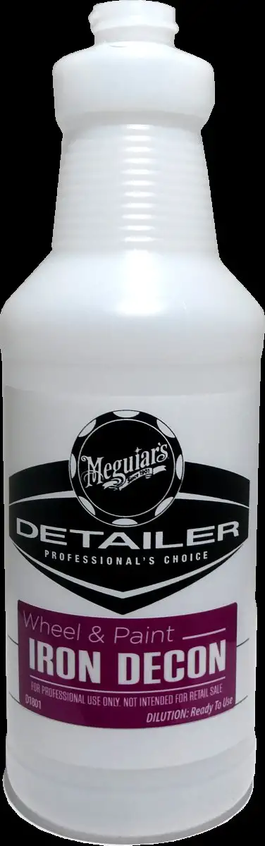 BOUTEILLE VIDE MEGUIAR'S PAINT & WHEEL IRON DECON 945ML