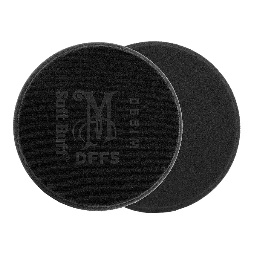 MEGUIAR'S SOFT FOAM FINISHING DISC 5"/125MM NOIR POUR FINITION HAUTE BRILLANCE