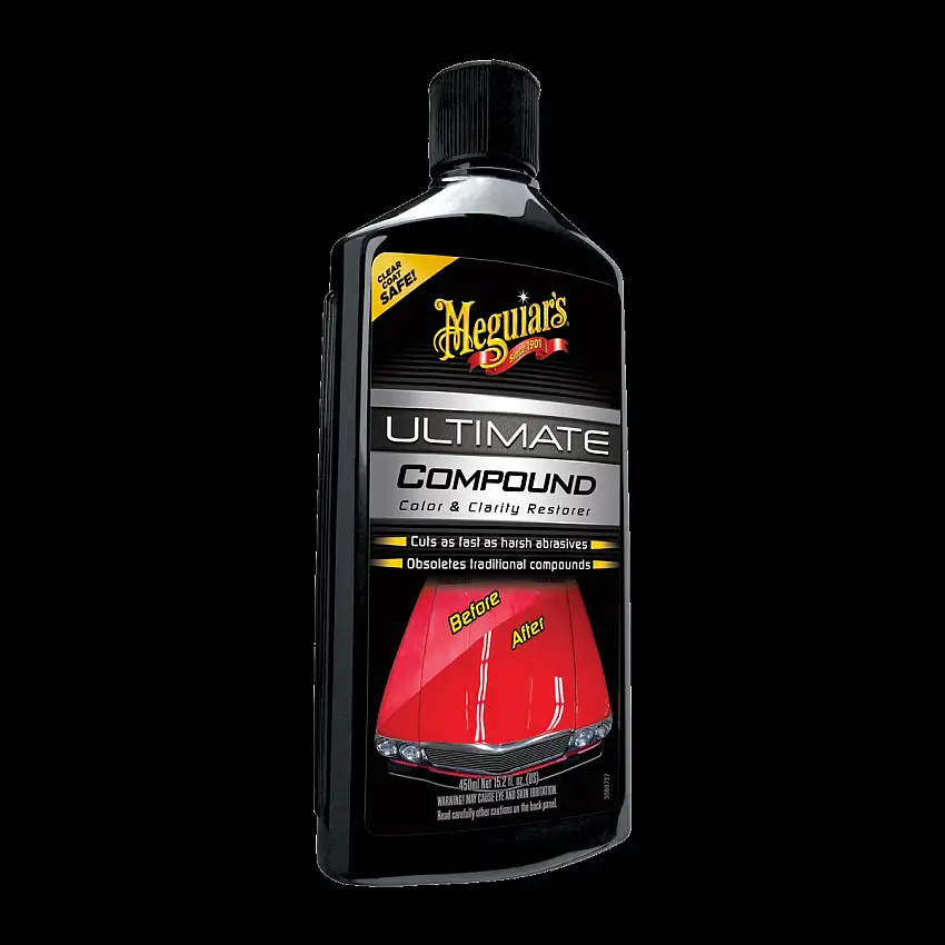 MEGUIAR'S ULTIMATE COMPOUND 473ML - RESTAUREZ LA BRILLANCE DE VOTRE PEINTURE AUTO