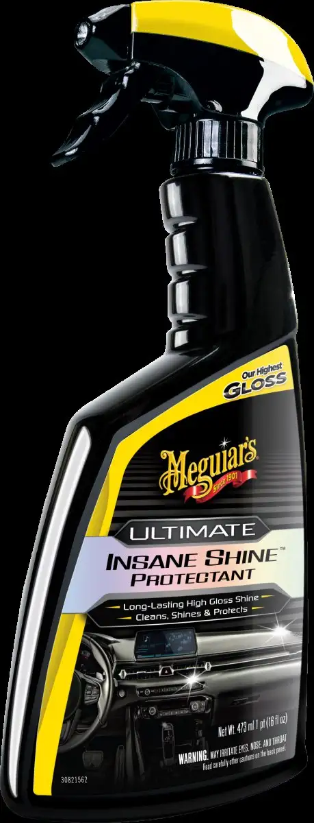 MEGUIAR'S ULTIMATE INSANE SHINE PROTECTANT 473ML POUR UNE BRILLANCE DURABLE ET INTENSE