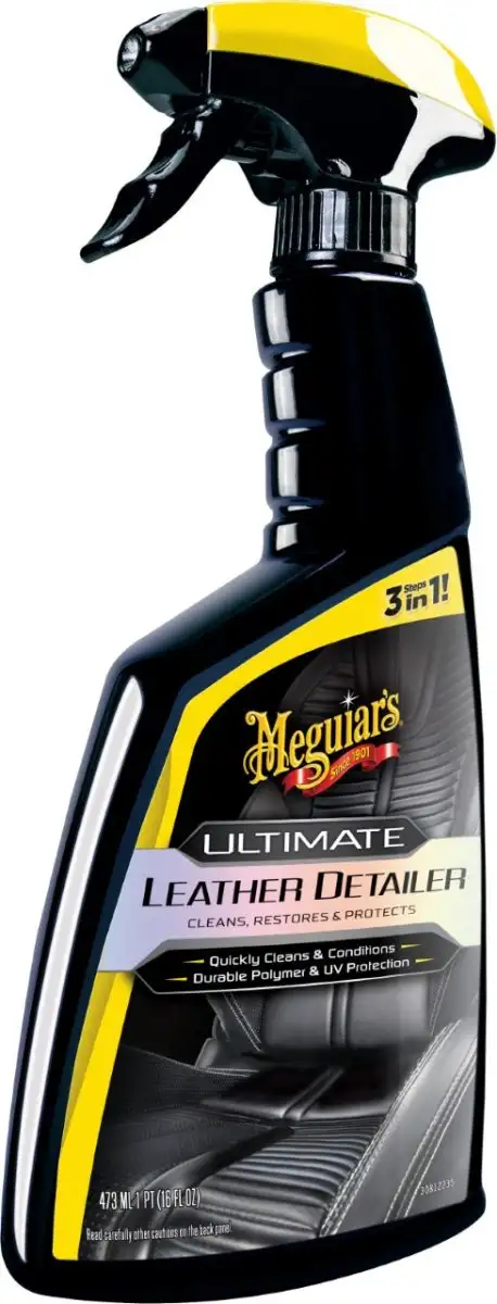 MEGUIARS ULTIMATE LEATHER DETAILER 473ML - NETTOYAGE, ENTRETIEN ET PROTECTION POUR SIèGES AUTO EN CUIR