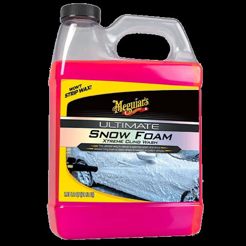MEGUIARS ULTIMATE SNOW FOAM 1872ML POUR UN NETTOYAGE AUTOMOBILE SûR ET EFFICACE