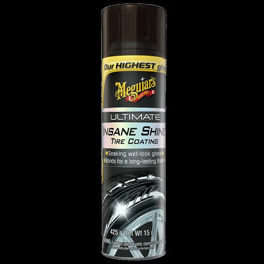 MEGUIAR'S ULTIMATE TIRE SHINE 386ML - REVêTEMENT DE PNEUS ULTRA-BRILLANT