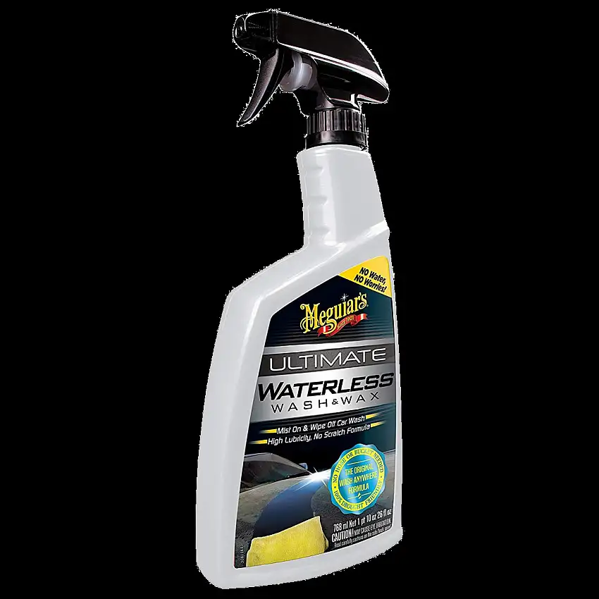 MEGUIAR'S ULTIMATE WATERLESS WASH & WAX 768ML POUR UNE VOITURE BRILLANTE SANS EAU