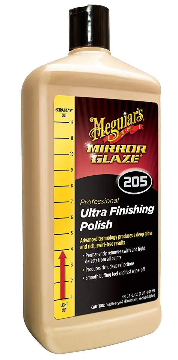 MEGUIARS ULTRA FINISHING POLISH M205 945ML POUR UNE BRILLANCE PROFONDE
