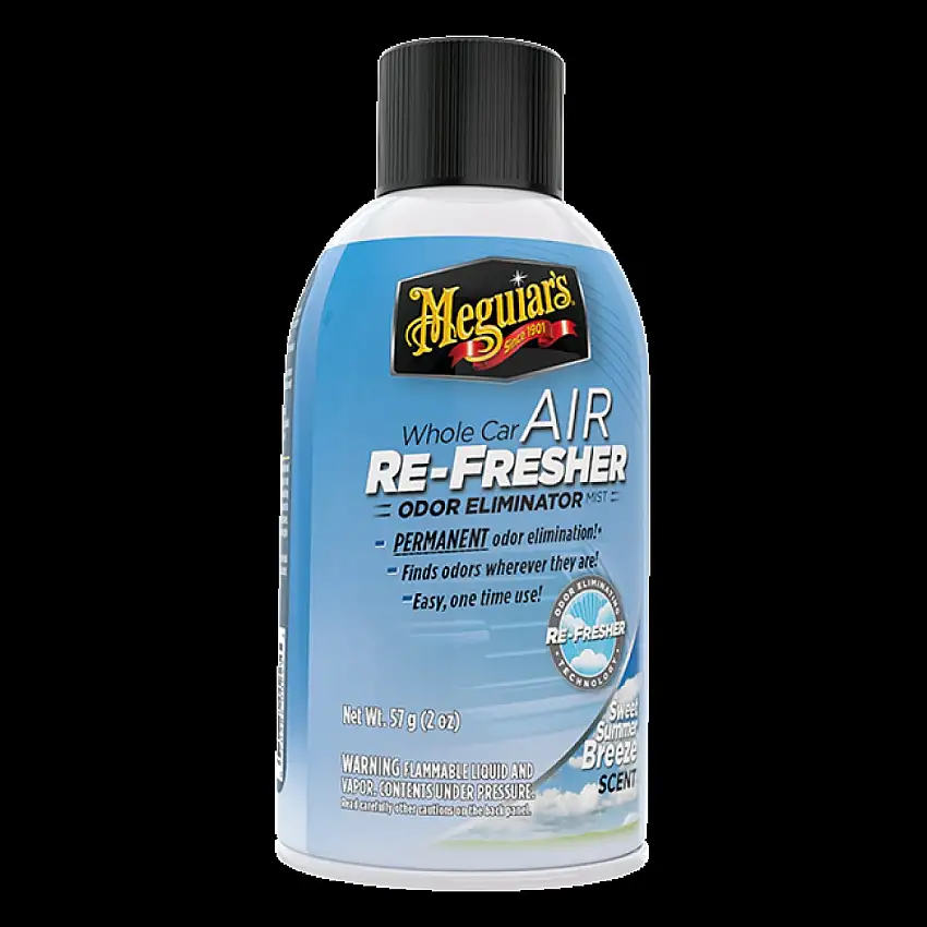 ÉLIMINATEUR D'ODEURS MEGUIAR'S WHOLE CAR AIR RE-FRESHER SUMMER BREEZE 60ML