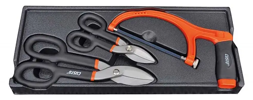 CUSTOR MINI-SCIE ET ENSEMBLE DE CISEAUX AVEC MODULE M