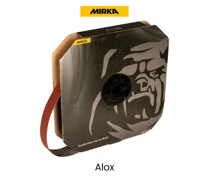 Rouleau abrasif Alox Mirka 38mm x 50m