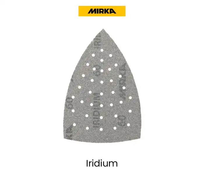 Triangle abrasif Iridium Mirka 100 x 152 x 152mm 36 trous